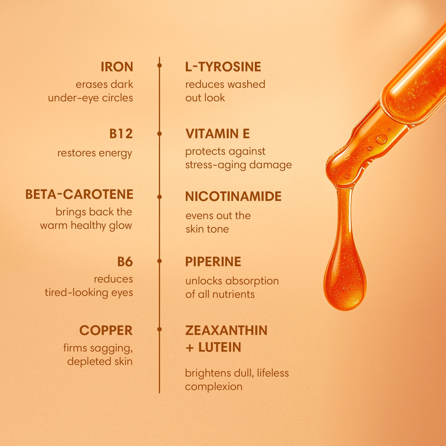 Nivie | Tan Drops